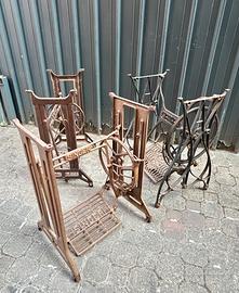 Basi per macchine da cucire antiche