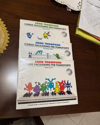JOHN THOMPSON CORSO FACILISSIMO PER PIANOFORTE 123