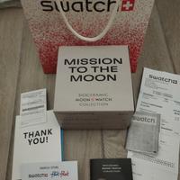 omega swatch Mission To the moon