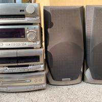 Stereo con lettore cd e casette a 120€ trattabili