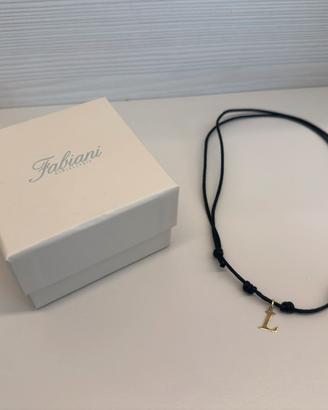 Collana Fabiani Gioiellerie Lettera L