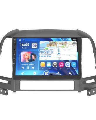 RADIO GPS 9'' ANDROID 13 HYUNDAI SANTA FE 06-12 2 