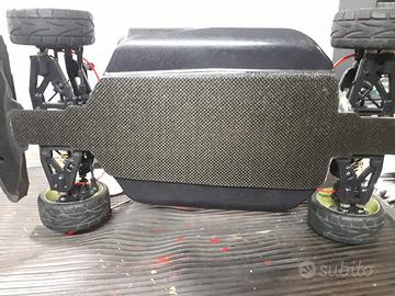 protezione telaio auto rc carbonio vero