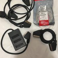 Lotto Cavi SCART + Multipresa 3-in-1