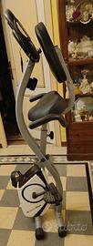Cyclette pieghevole (s-bike) con schienale