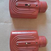 Torcia in bachelite rossa anni '40