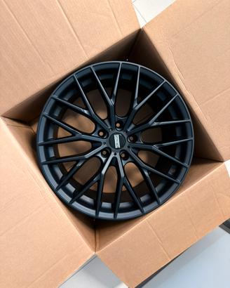 Cerchi Fondmetal makhai nero per porsche carrera