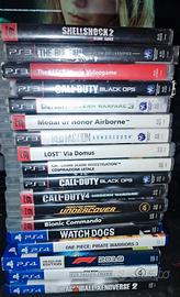 Lotto 37 vari videogiochi