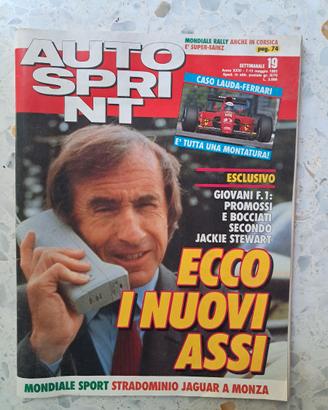 Autosprint 1991 Jackie Stewart