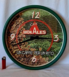 Orologio Pubblicitario Parete -  Caffe'  MoKales