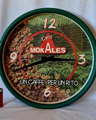Orologio Pubblicitario Parete -  Caffe'  MoKales