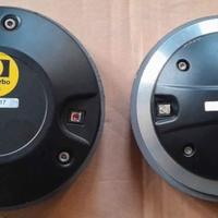 Driver originali B&C DE 75 e DE 600