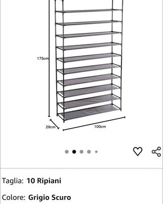 scarpiera smontabile
