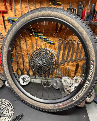 Cerchio post completo per ebike miche e gipiemme
