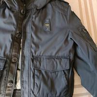 blauer giacca bomber piumino d'oca