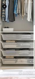 Ikea contenitori per armadio pax 