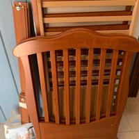 Lettino - Culla in noce