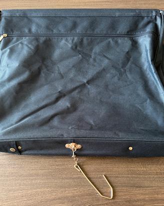 Borsa porta abiti in cordura blu come nuova