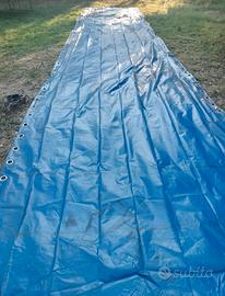 Telone 12x2,60 gommato in PVC ochiellato 
