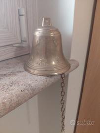 campana in ottone diametro 10 cm circa 