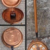 pentola orologio in rame,si spedizione 