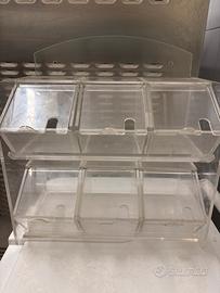 Dispenser granelle gelateria yogurteria