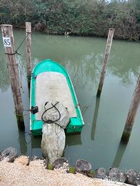 cofano spazio 5 e motore 40 yamaha 2 tempi 