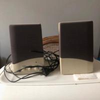 Coppia di Altoparlanti/Casse Stereo da PC Vintage
