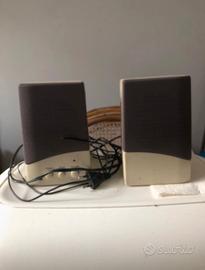 Coppia di Altoparlanti/Casse Stereo da PC Vintage