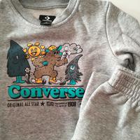 tuta felpata Converse bambino 