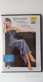 Dvd Beethoven Violin Sonate (2 Dvd) Mutter-Orkis 