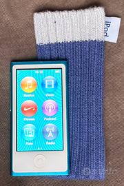 iPod nano Apple 7a generazione con custodia