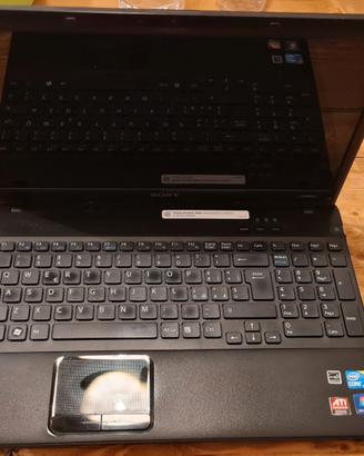 portatile Sony Vaio uso pezzi