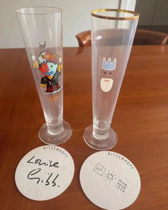 Bicchieri birra da collezionismo