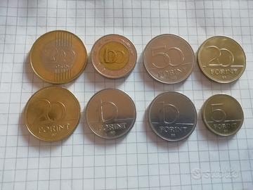 monete ungheresi 