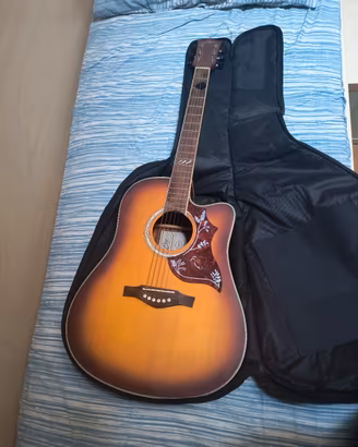 Chitarra Acustica Elettrificata Eko