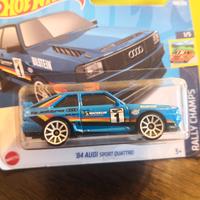 Hot wheels audi sport quattro 1984 1/64