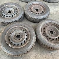 Cerchi più gomme fiat 600