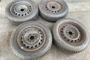 Cerchi più gomme fiat 600