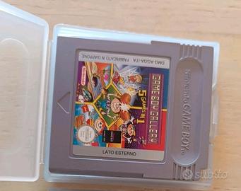 NINTENDO GAMEBOY GIOCO GALLERY 5 IN 1