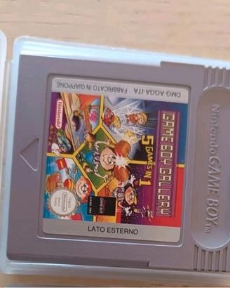 NINTENDO GAMEBOY GIOCO GALLERY 5 IN 1