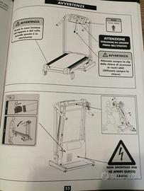 tapis roulant + cyclette