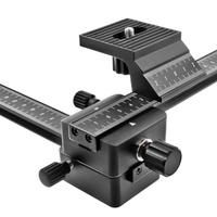 Slitta micrometrica 3D a 4 vie per fotografia Macr