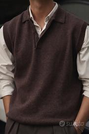 Gilet vintage americano casual