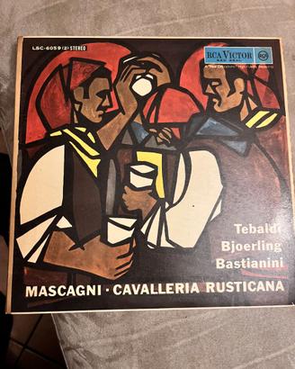 Cofanetto Vinile CAVALLERIA RUSTICANA di Mascagni