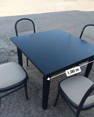 Tavolo allungabile completo di sedie 