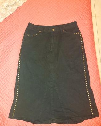 Gonna lunga di jeans 