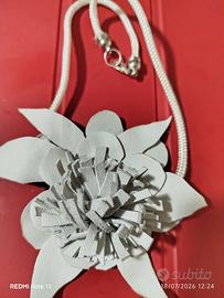 Collana in pelle