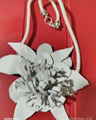 Collana in pelle