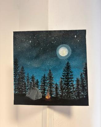 Quadro acrilico dipinto a mano 20x20